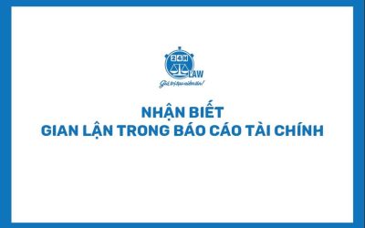 GIAN LẬN TRONG BÁO CÁO TÀI CHÍNH