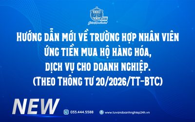 Nhân viên ứng tiền mua hàng hóa cho doanh nghiệp sẽ xử lý như thế nào?